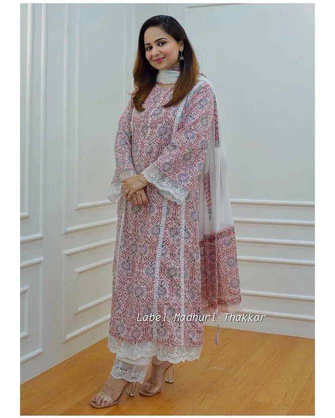  HR Cotton Pakistani Kurti With Bottom Dupatta Exporters In India